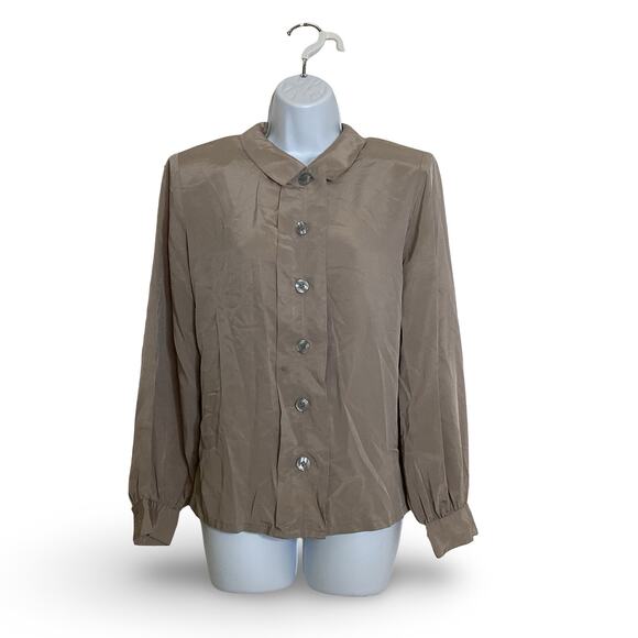 Vintage C.E.O. Button Down Blouse - Picture 1 of 7